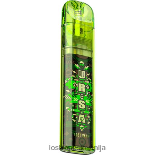 Lost Vape Price 4XFR6259 | Lost Vape URSA Nano umetniški komplet zelena limeta x pachinko art
