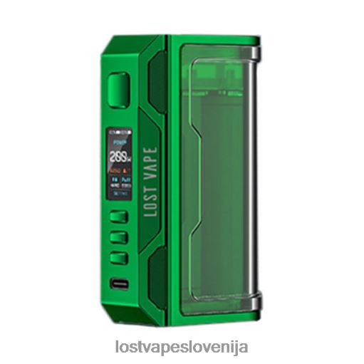 Lost Vape Disposable 4XFR6185 | Lost Vape Thelema quest 200w mod zelena/prozorna