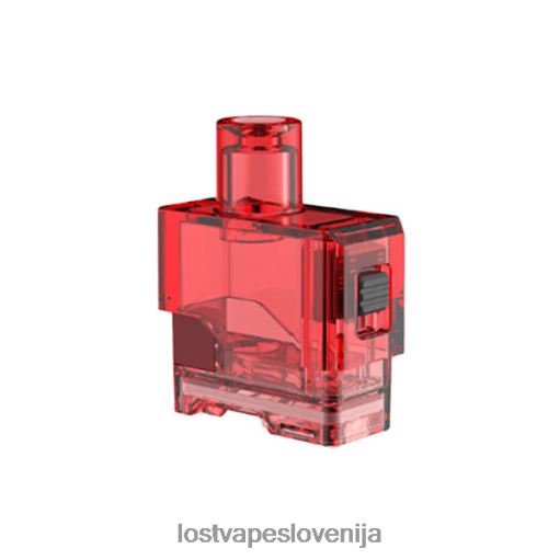 Lost Vape Disposable 4XFR6315 | Lost Vape Orion art prazni nadomestni stroki | 2,5 ml rdeče prozorno