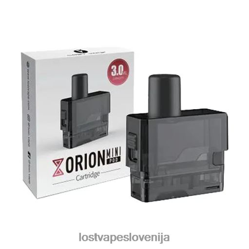 Lost Vape Review Slovenija 4XFR634 | Lost Vape Orion mini prazen nadomestni pod | 3 ml Črna